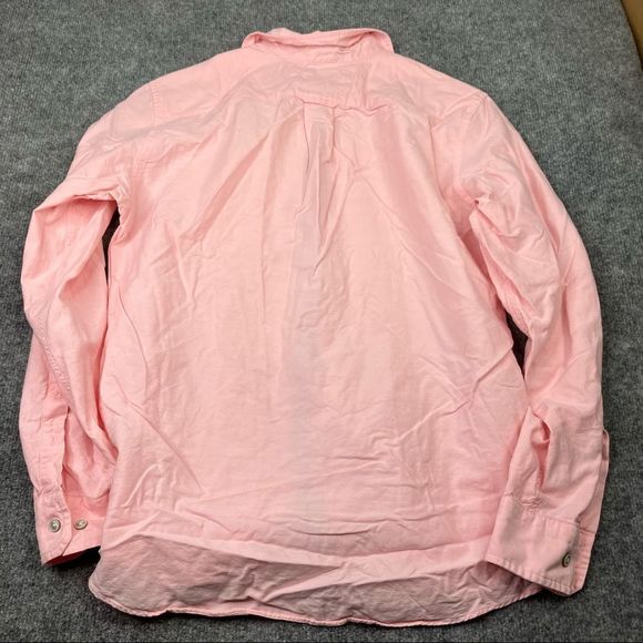 Nautica red pink button down Long Sleeves - Men’s Sz small - Picture 4 of 7